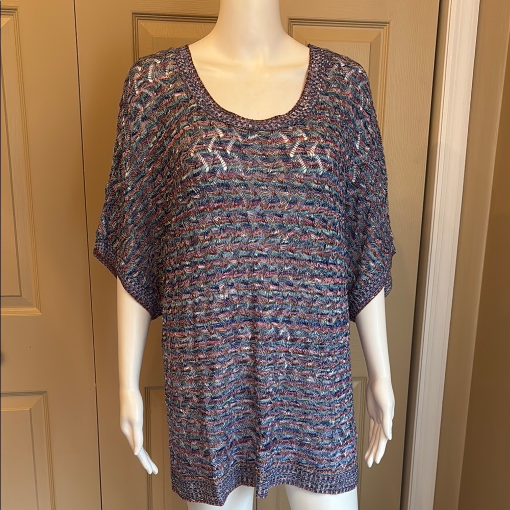 NET DRESS BARN open knit top